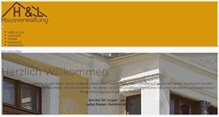 Desktop Screenshot of hl-hausverwaltung.de
